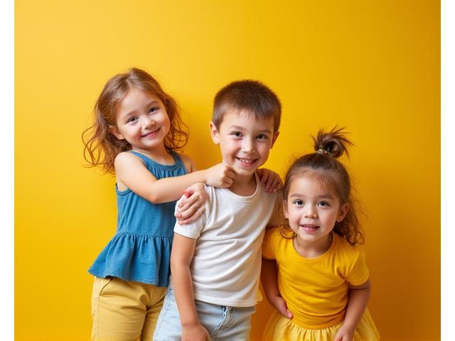 Portrait enfant créatif